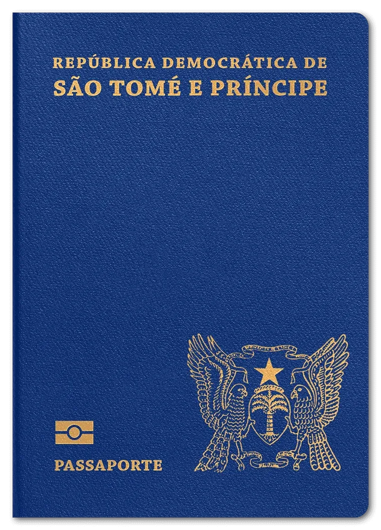 São Tomé & Príncipe Passports Stack